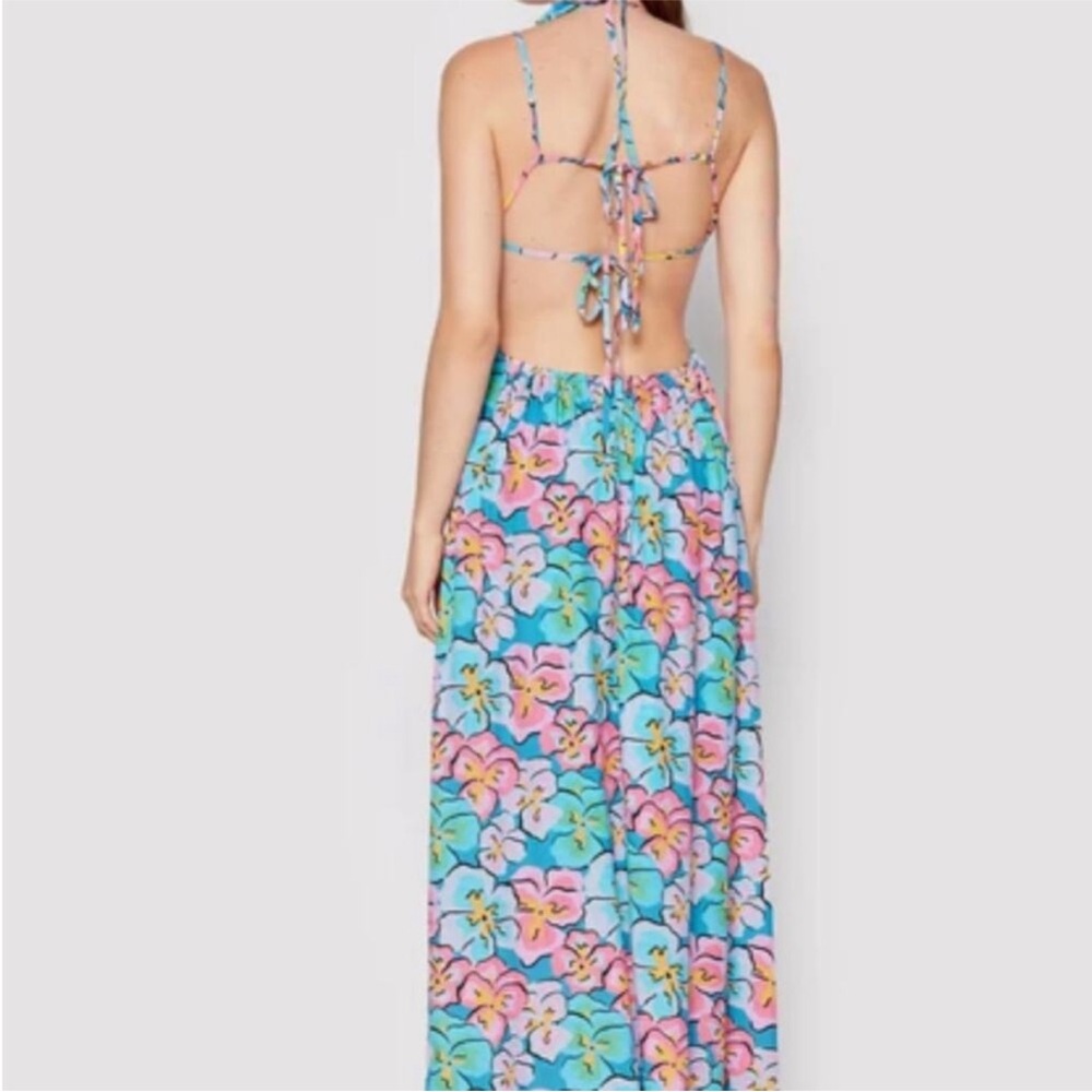 NWT For Love And Lemons Yasmin Maxi Dress Size small - Picture 3 of 13